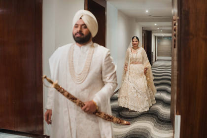 Anand Karaj decor — ITC Grand Goa